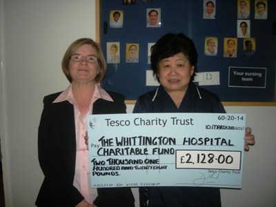 Sandy Moss, Tesco and Sister Fei Tung